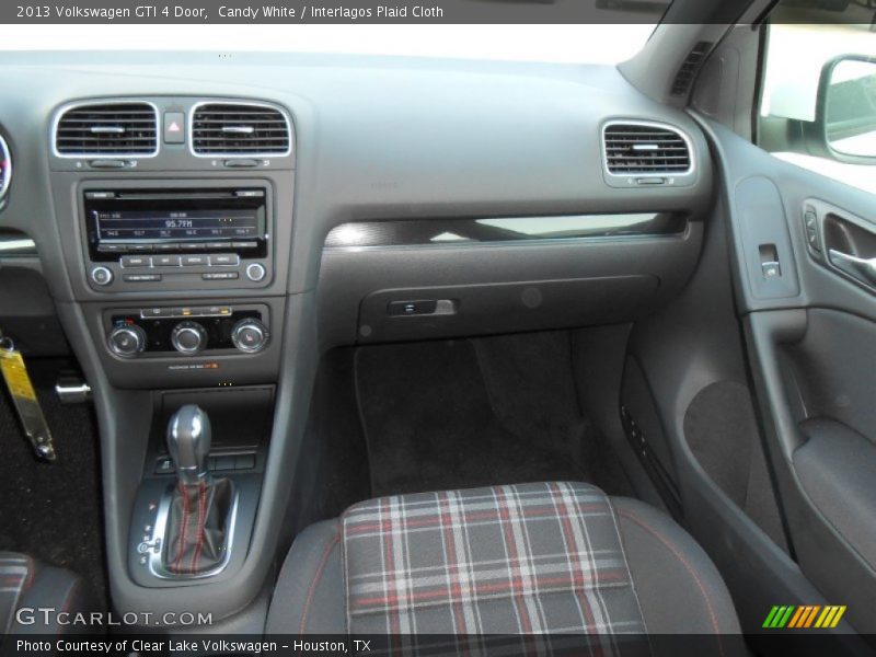 Candy White / Interlagos Plaid Cloth 2013 Volkswagen GTI 4 Door