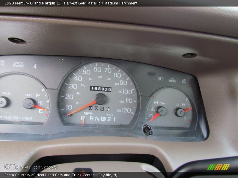  1998 Grand Marquis LS LS Gauges