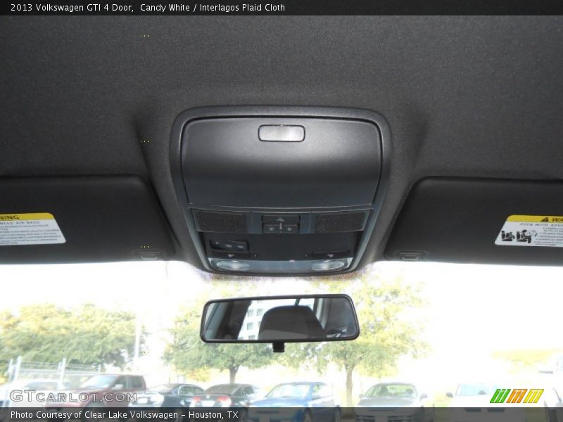 Candy White / Interlagos Plaid Cloth 2013 Volkswagen GTI 4 Door