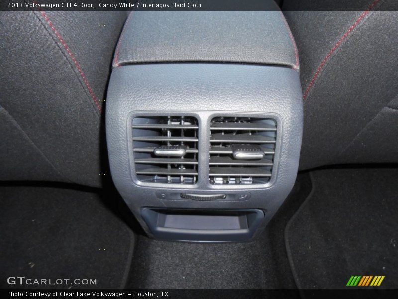 Candy White / Interlagos Plaid Cloth 2013 Volkswagen GTI 4 Door