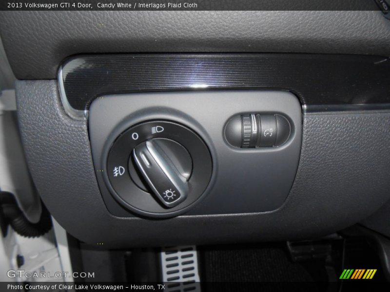 Candy White / Interlagos Plaid Cloth 2013 Volkswagen GTI 4 Door