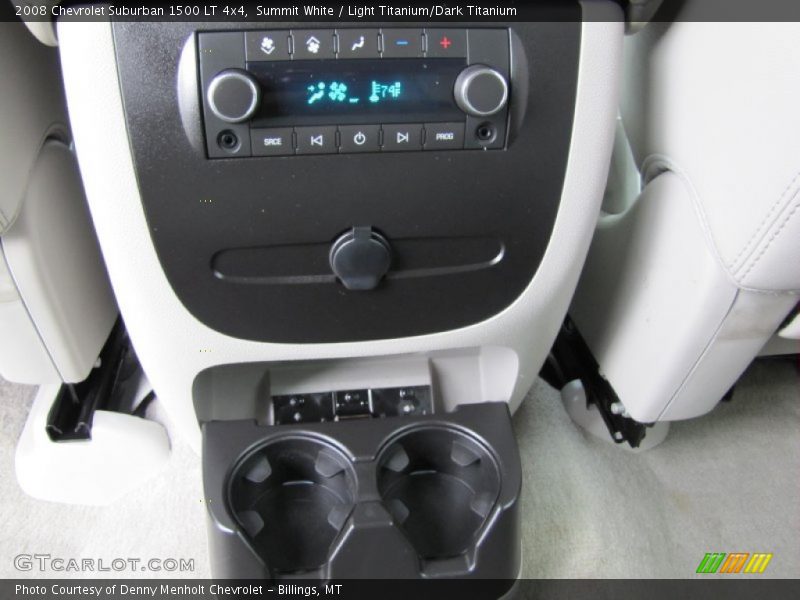 Summit White / Light Titanium/Dark Titanium 2008 Chevrolet Suburban 1500 LT 4x4