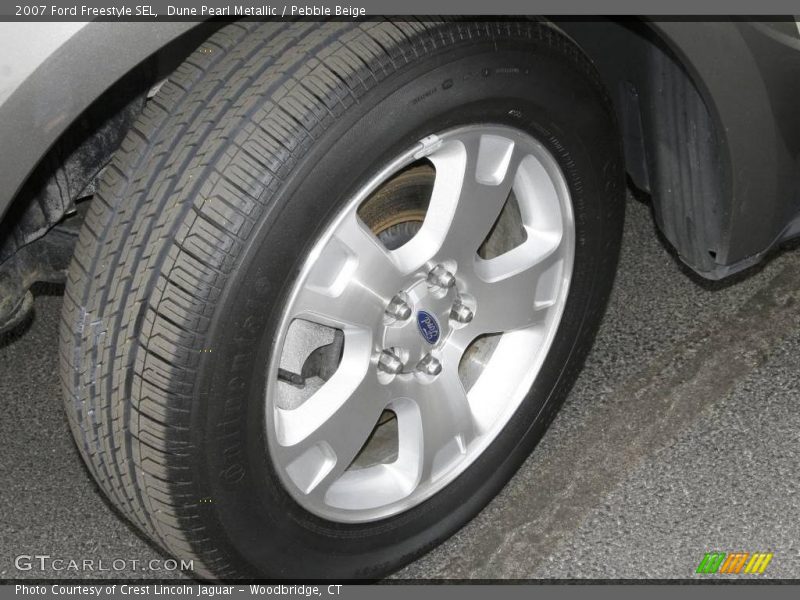 Dune Pearl Metallic / Pebble Beige 2007 Ford Freestyle SEL