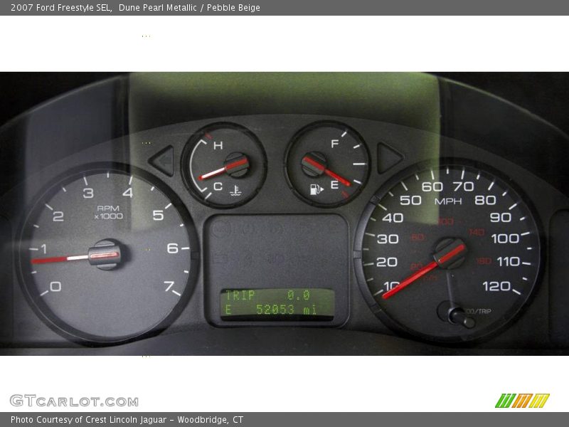 Dune Pearl Metallic / Pebble Beige 2007 Ford Freestyle SEL