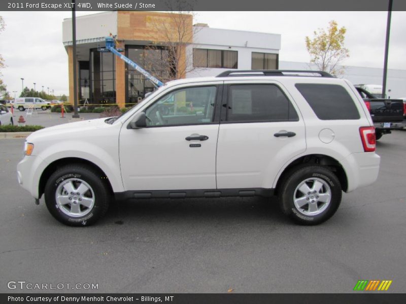 White Suede / Stone 2011 Ford Escape XLT 4WD
