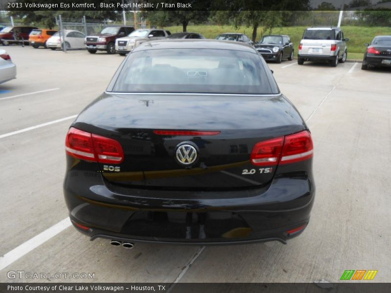 Black Pearl Metallic / Titan Black 2013 Volkswagen Eos Komfort