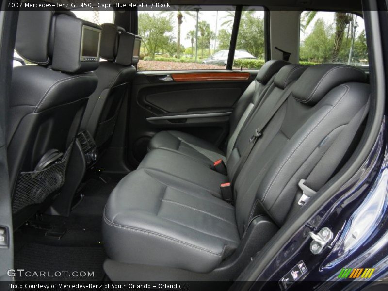 Capri Blue Metallic / Black 2007 Mercedes-Benz GL 450