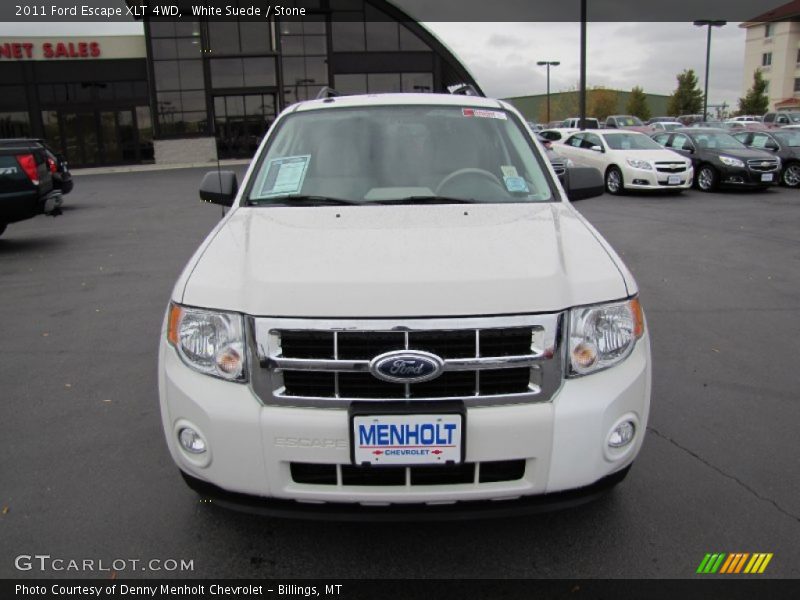 White Suede / Stone 2011 Ford Escape XLT 4WD