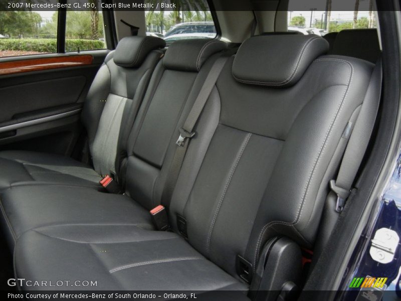 Capri Blue Metallic / Black 2007 Mercedes-Benz GL 450