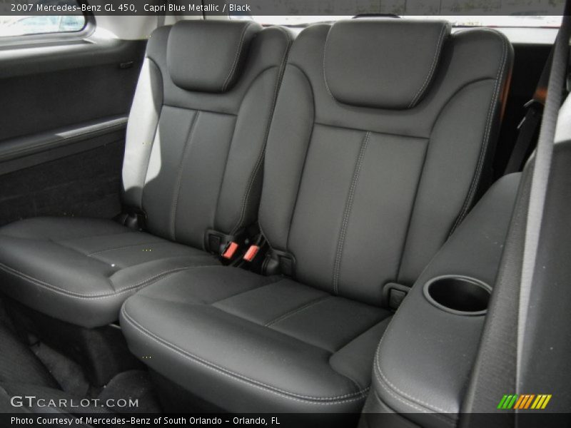 Capri Blue Metallic / Black 2007 Mercedes-Benz GL 450