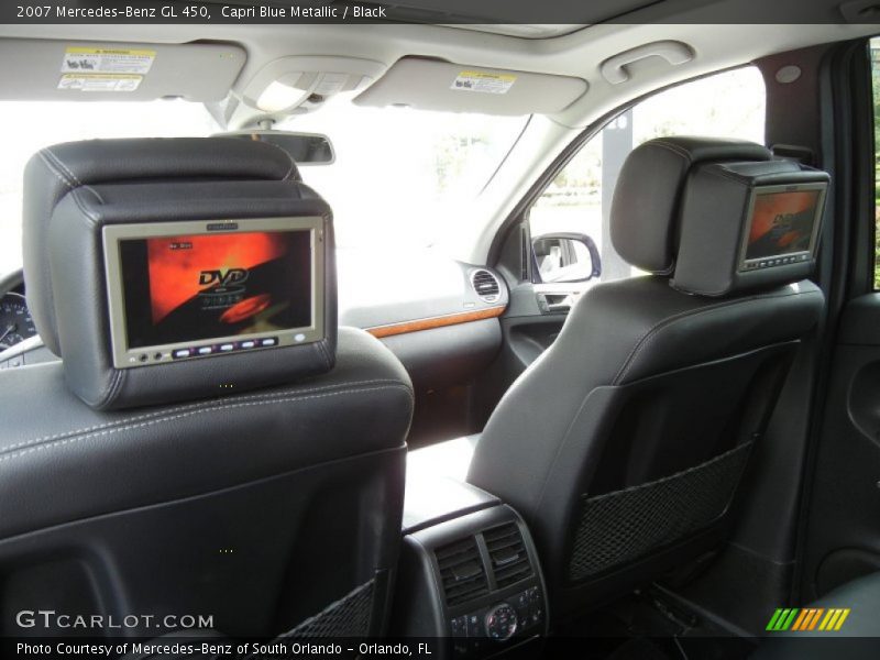 Capri Blue Metallic / Black 2007 Mercedes-Benz GL 450