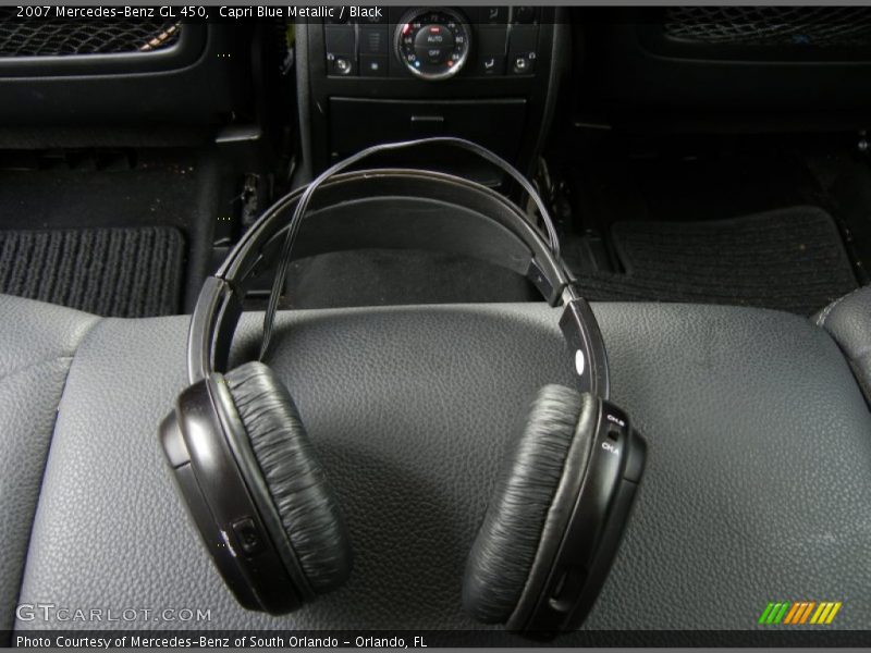 Capri Blue Metallic / Black 2007 Mercedes-Benz GL 450