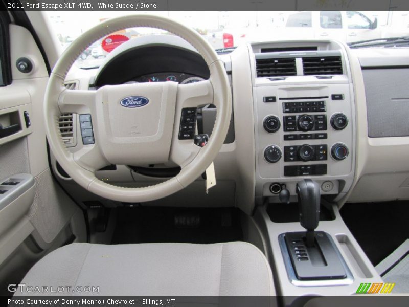 White Suede / Stone 2011 Ford Escape XLT 4WD