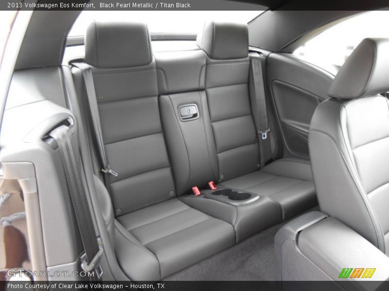 Rear Seat of 2013 Eos Komfort