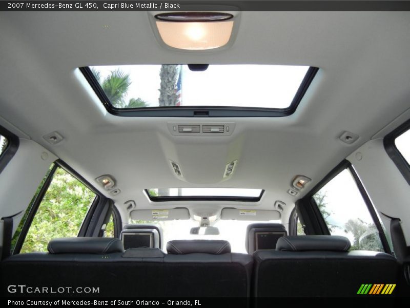 Capri Blue Metallic / Black 2007 Mercedes-Benz GL 450