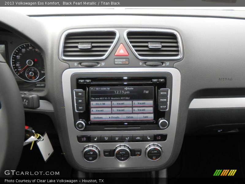 Controls of 2013 Eos Komfort