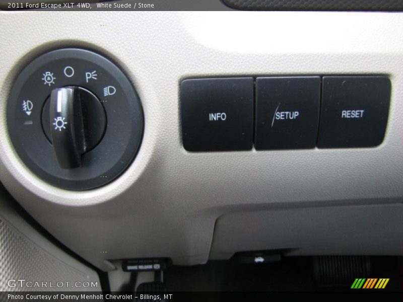 White Suede / Stone 2011 Ford Escape XLT 4WD