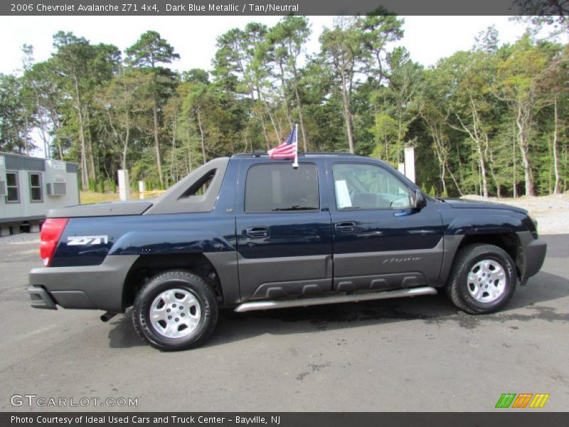 Dark Blue Metallic / Tan/Neutral 2006 Chevrolet Avalanche Z71 4x4