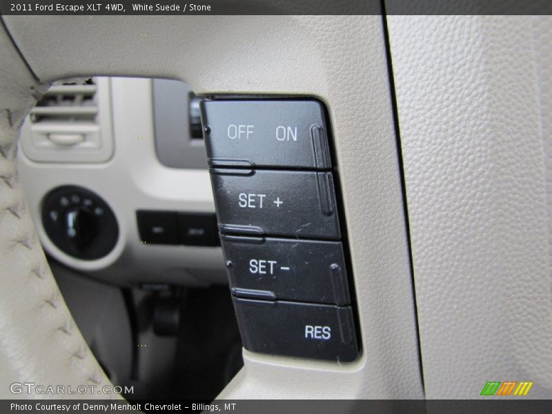 White Suede / Stone 2011 Ford Escape XLT 4WD