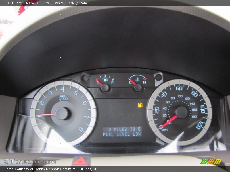 White Suede / Stone 2011 Ford Escape XLT 4WD