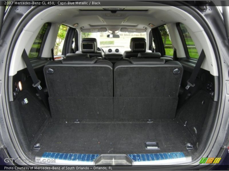 Capri Blue Metallic / Black 2007 Mercedes-Benz GL 450
