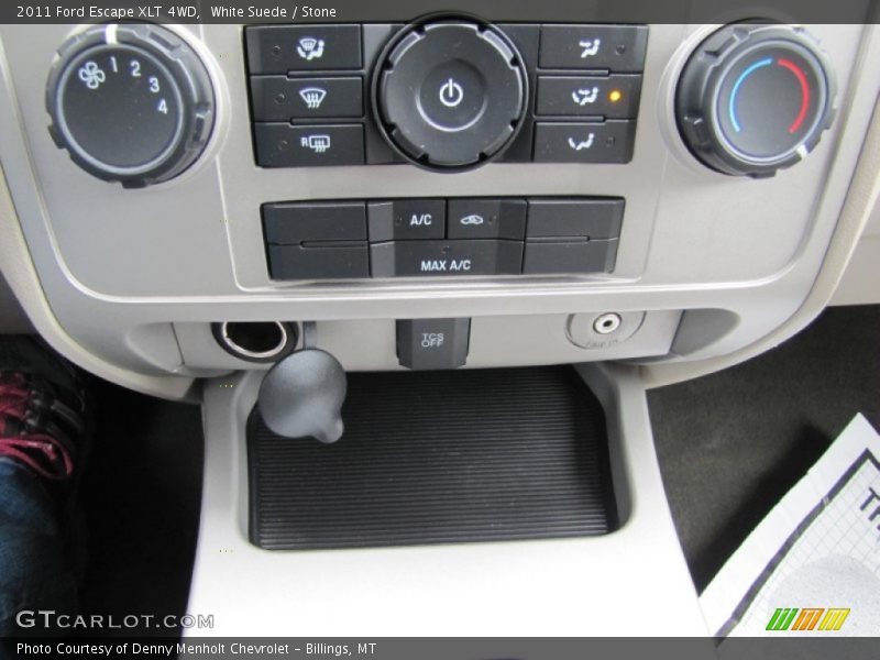 White Suede / Stone 2011 Ford Escape XLT 4WD
