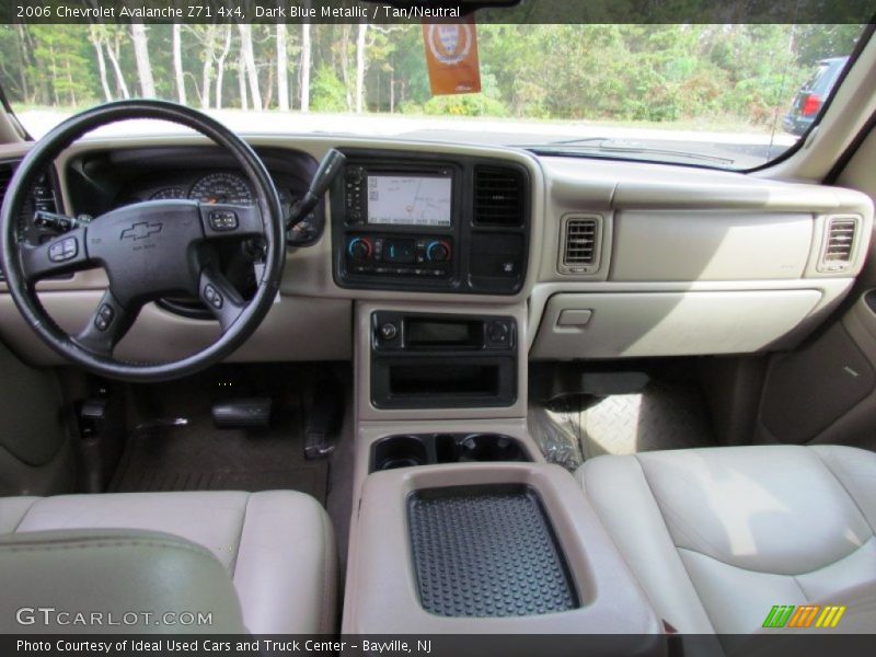 Dark Blue Metallic / Tan/Neutral 2006 Chevrolet Avalanche Z71 4x4