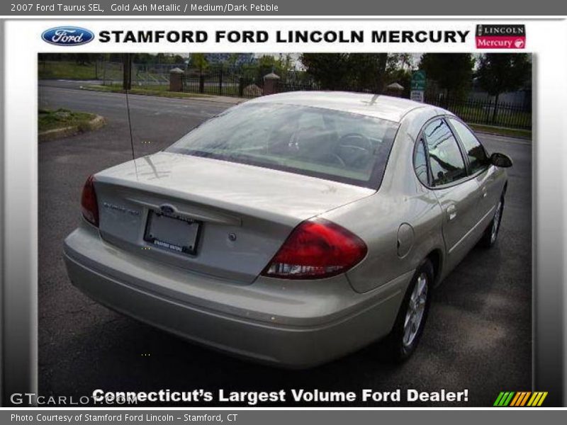 Gold Ash Metallic / Medium/Dark Pebble 2007 Ford Taurus SEL