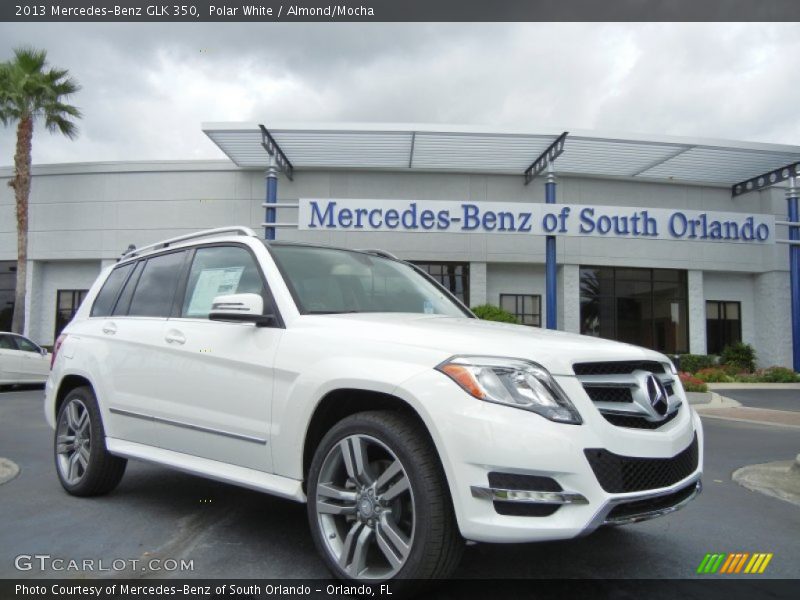 Polar White / Almond/Mocha 2013 Mercedes-Benz GLK 350
