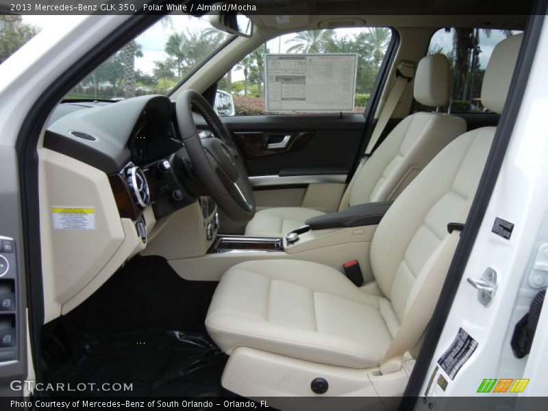Polar White / Almond/Mocha 2013 Mercedes-Benz GLK 350