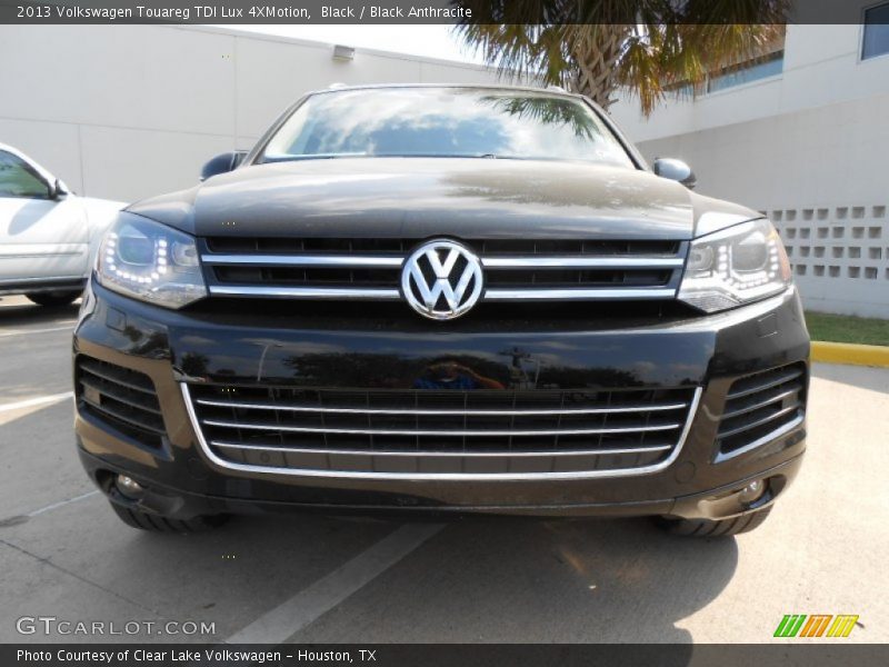 Black / Black Anthracite 2013 Volkswagen Touareg TDI Lux 4XMotion