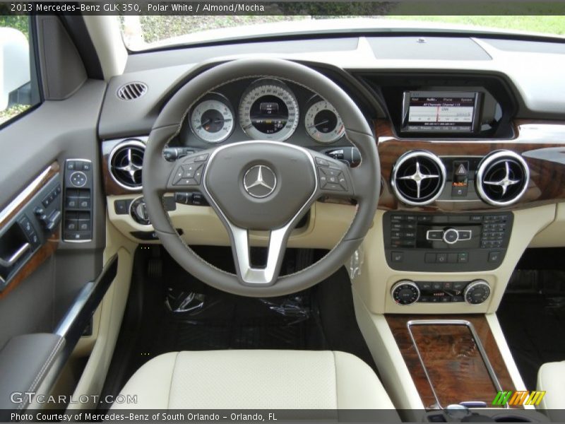 Polar White / Almond/Mocha 2013 Mercedes-Benz GLK 350