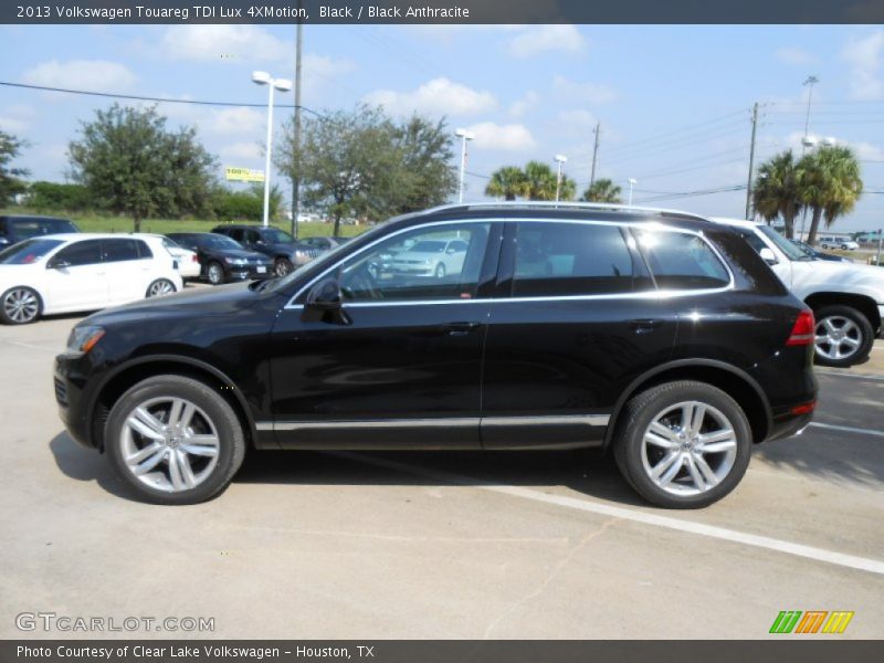 Black / Black Anthracite 2013 Volkswagen Touareg TDI Lux 4XMotion