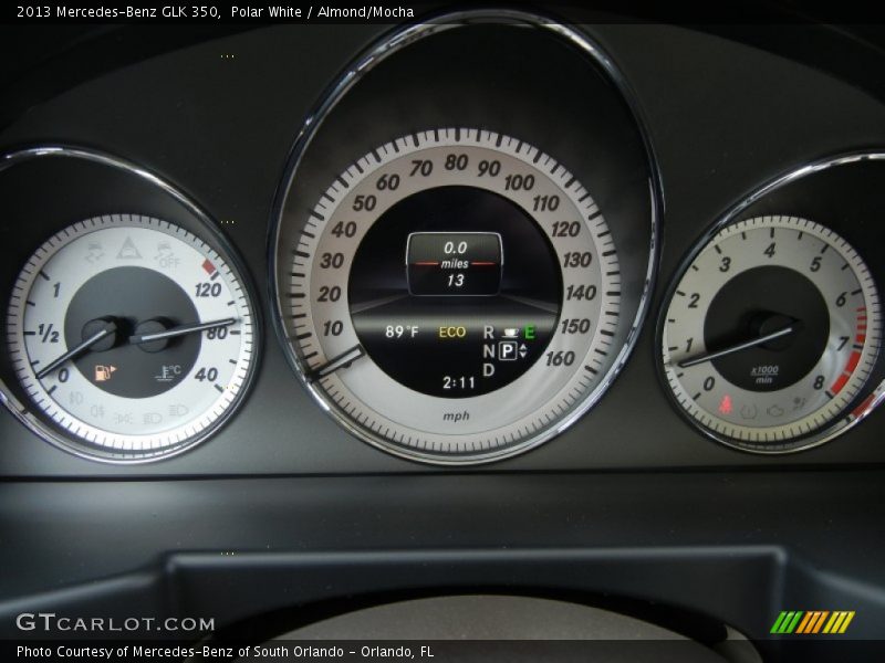 Polar White / Almond/Mocha 2013 Mercedes-Benz GLK 350