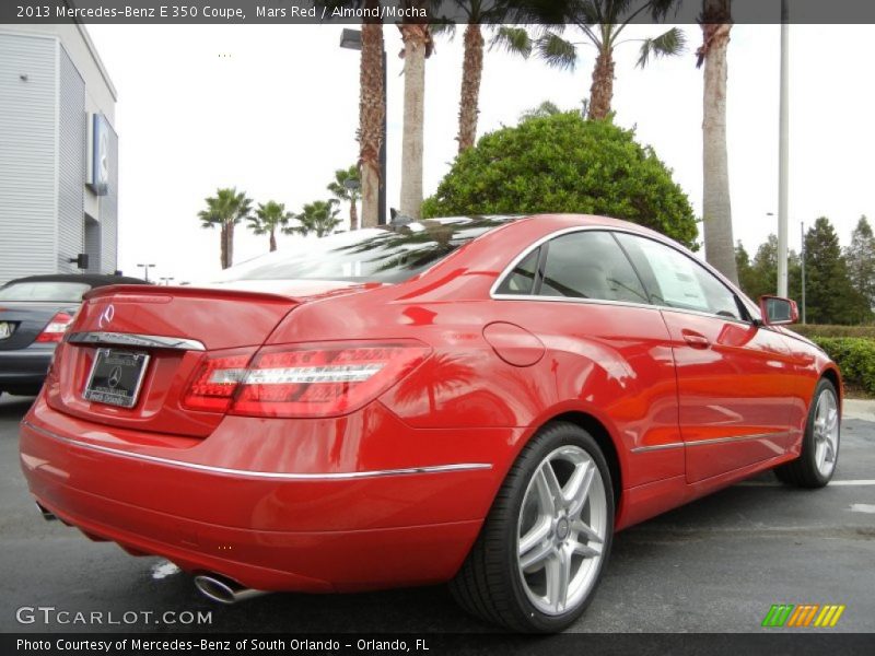Mars Red / Almond/Mocha 2013 Mercedes-Benz E 350 Coupe