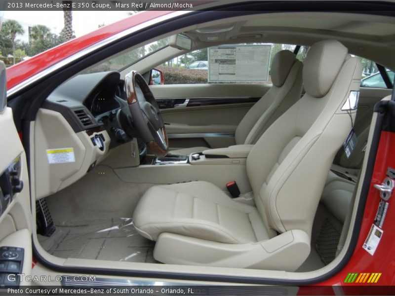 Mars Red / Almond/Mocha 2013 Mercedes-Benz E 350 Coupe