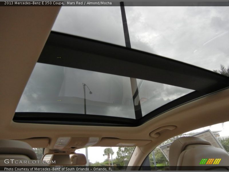 Mars Red / Almond/Mocha 2013 Mercedes-Benz E 350 Coupe
