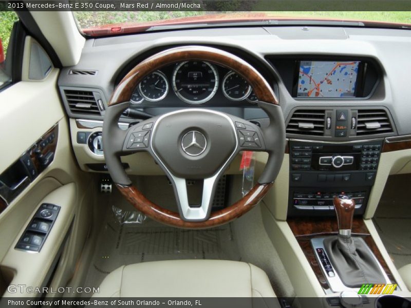 Mars Red / Almond/Mocha 2013 Mercedes-Benz E 350 Coupe