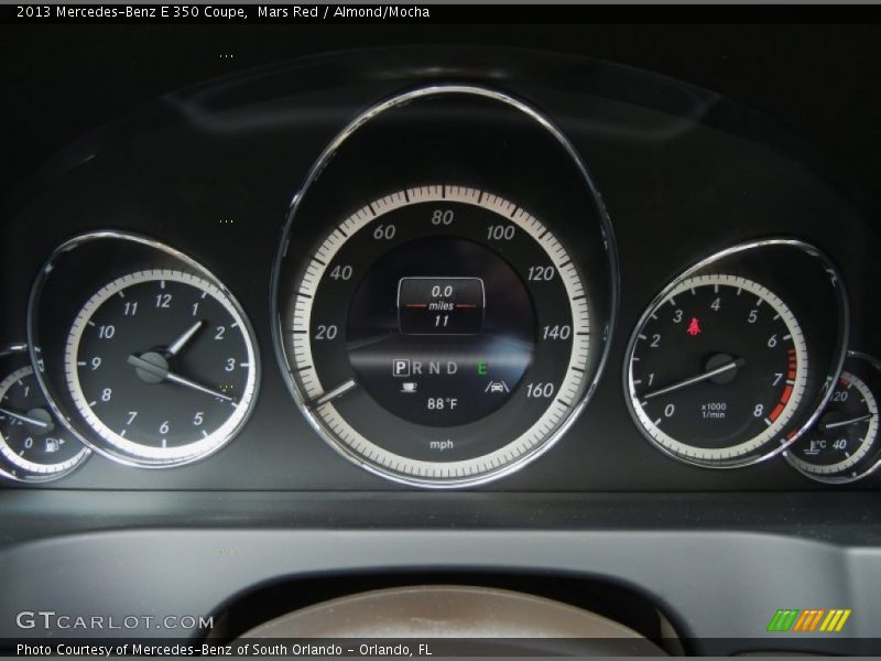 Mars Red / Almond/Mocha 2013 Mercedes-Benz E 350 Coupe