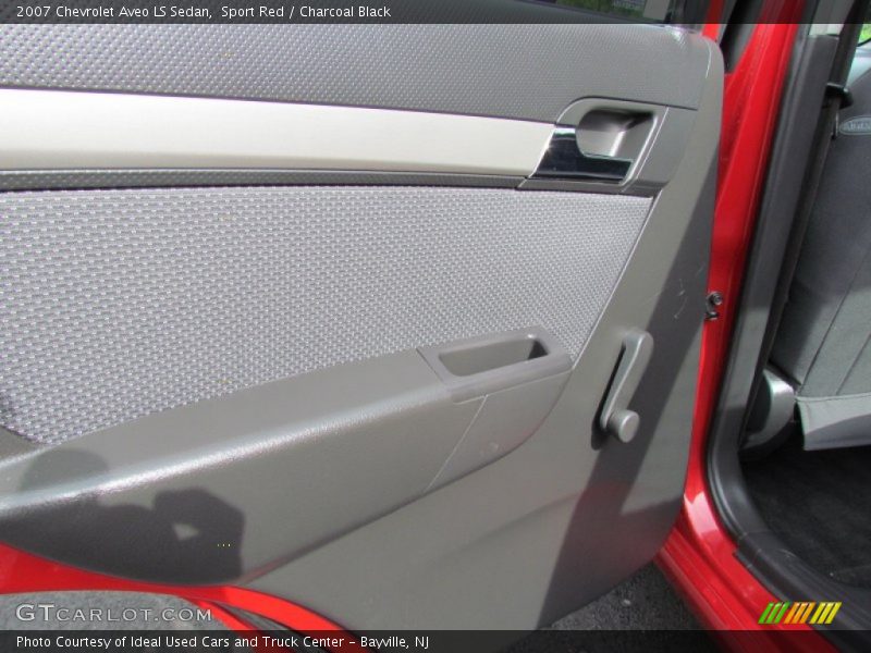 Sport Red / Charcoal Black 2007 Chevrolet Aveo LS Sedan