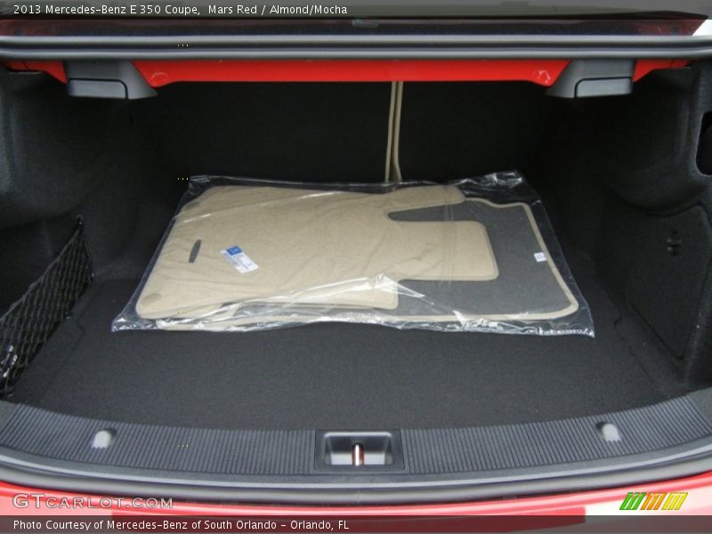 Mars Red / Almond/Mocha 2013 Mercedes-Benz E 350 Coupe
