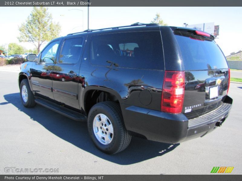 Black / Ebony 2012 Chevrolet Suburban LT 4x4