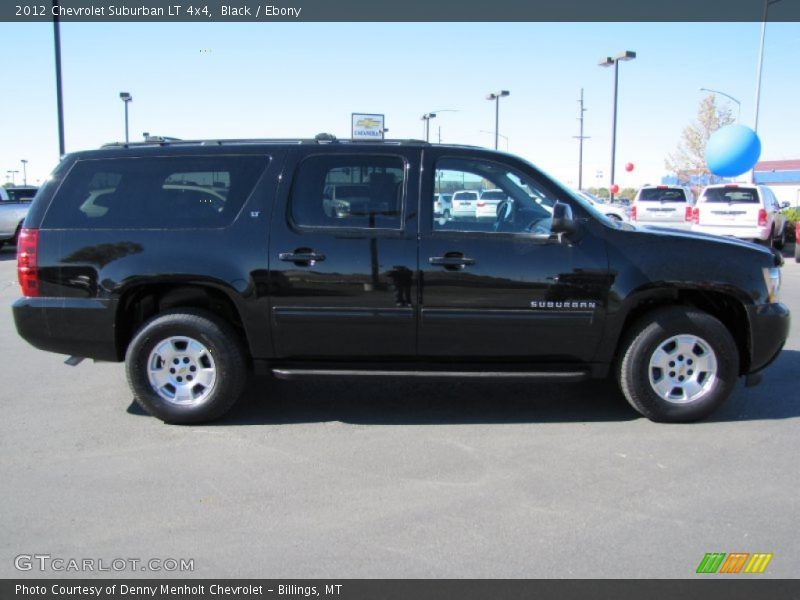 Black / Ebony 2012 Chevrolet Suburban LT 4x4