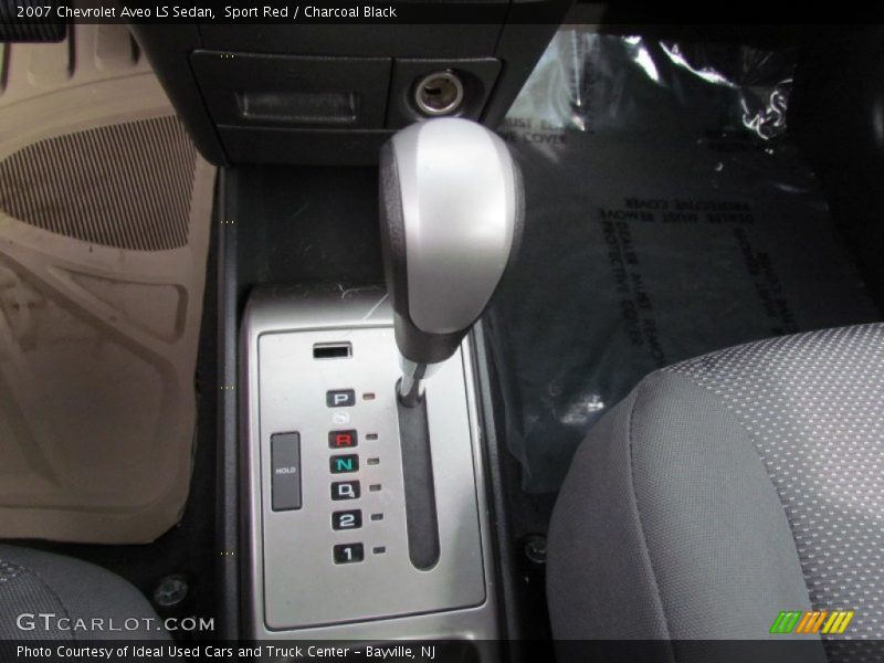 Sport Red / Charcoal Black 2007 Chevrolet Aveo LS Sedan