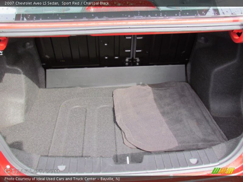 Sport Red / Charcoal Black 2007 Chevrolet Aveo LS Sedan