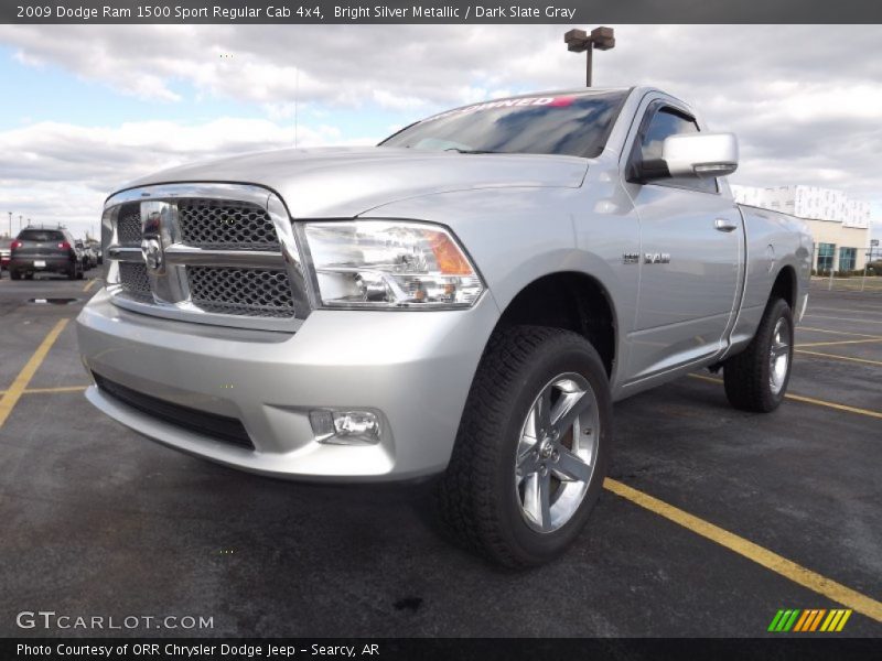 Front 3/4 View of 2009 Ram 1500 Sport Regular Cab 4x4