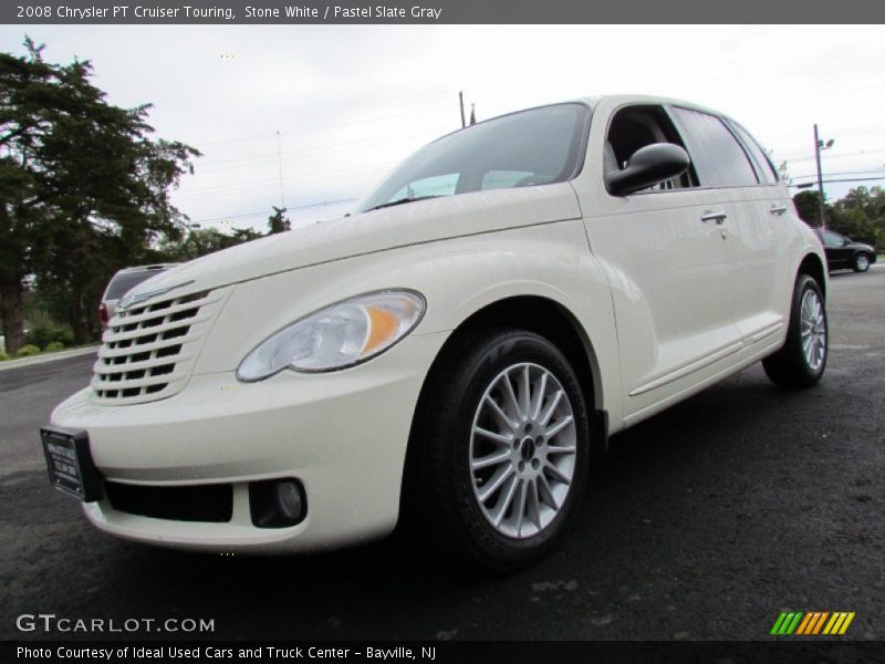 Stone White / Pastel Slate Gray 2008 Chrysler PT Cruiser Touring