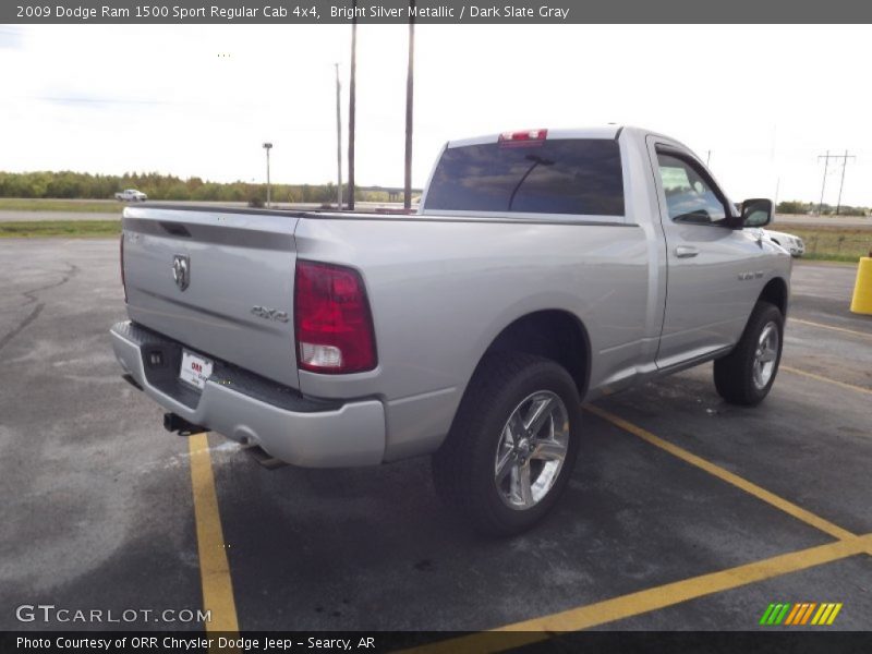 Bright Silver Metallic / Dark Slate Gray 2009 Dodge Ram 1500 Sport Regular Cab 4x4