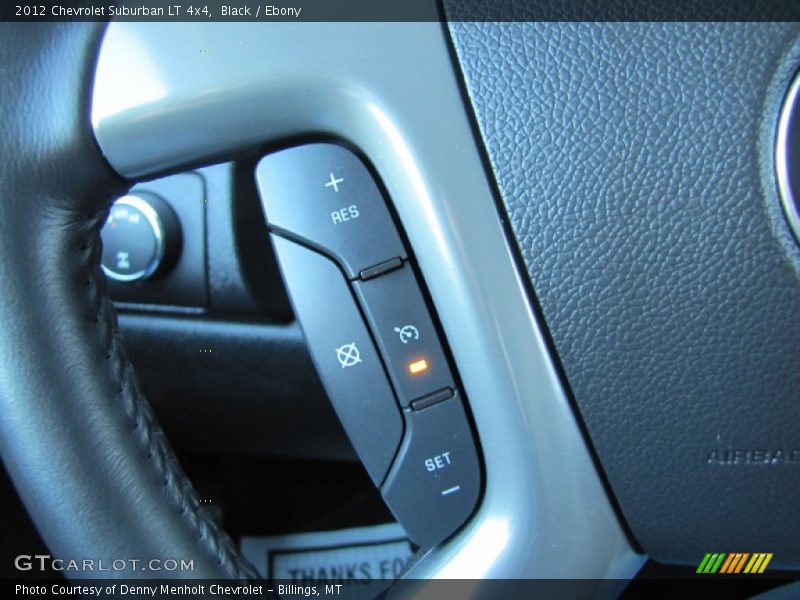 Black / Ebony 2012 Chevrolet Suburban LT 4x4