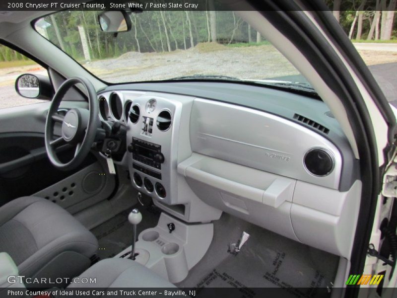 Stone White / Pastel Slate Gray 2008 Chrysler PT Cruiser Touring